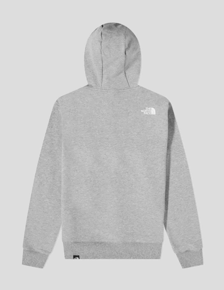 Felpa LA NORTH FACE coordina hoodie tnf grigio chiaro Heather
